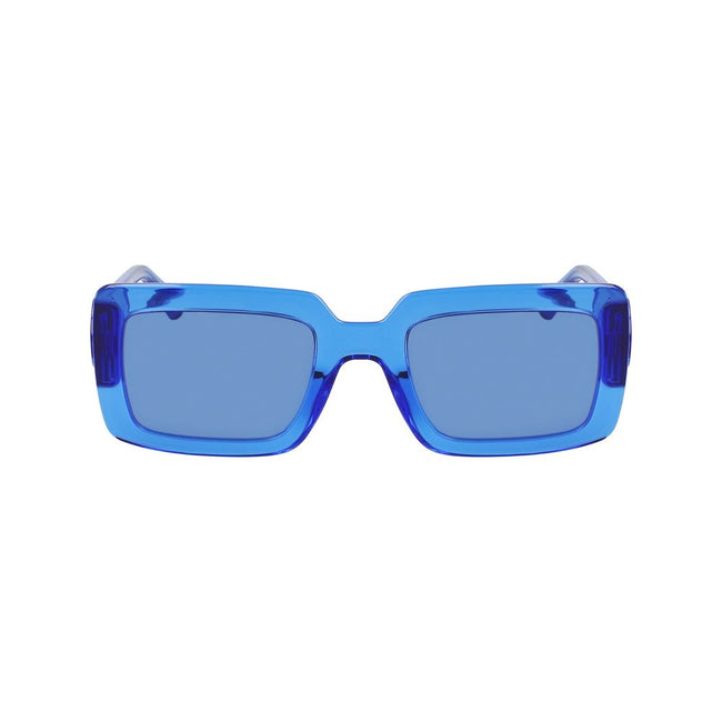 Blue Injected Sunglasses