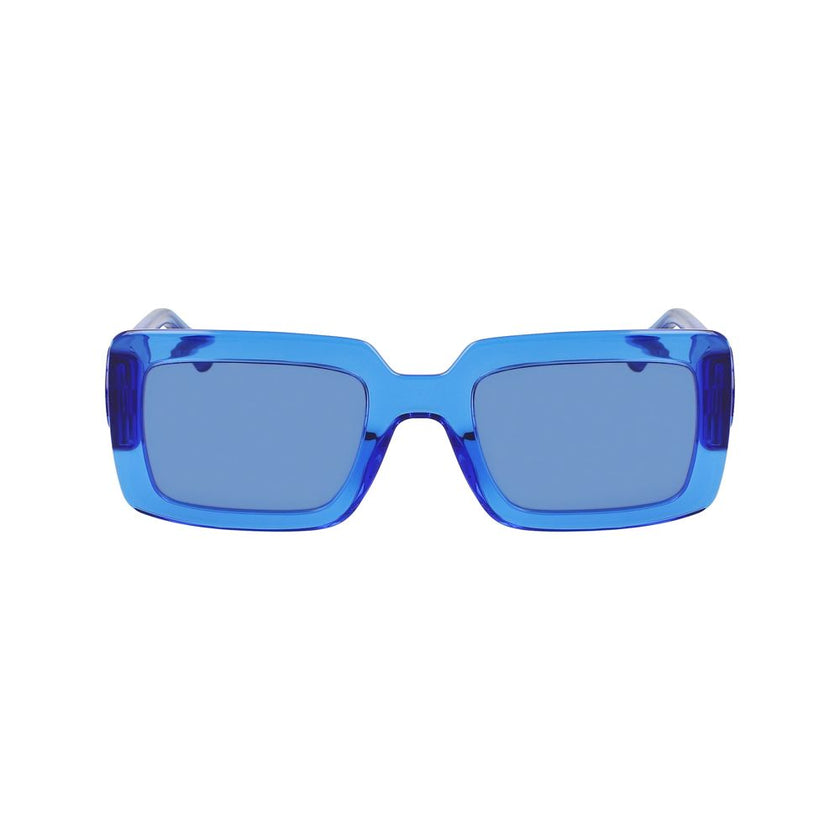 Blue Injected Sunglasses