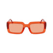 Orange Injected Sunglasses