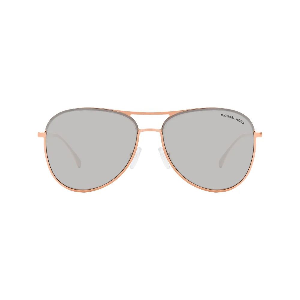 Pink Metal Sunglasses with 100% UV Protection