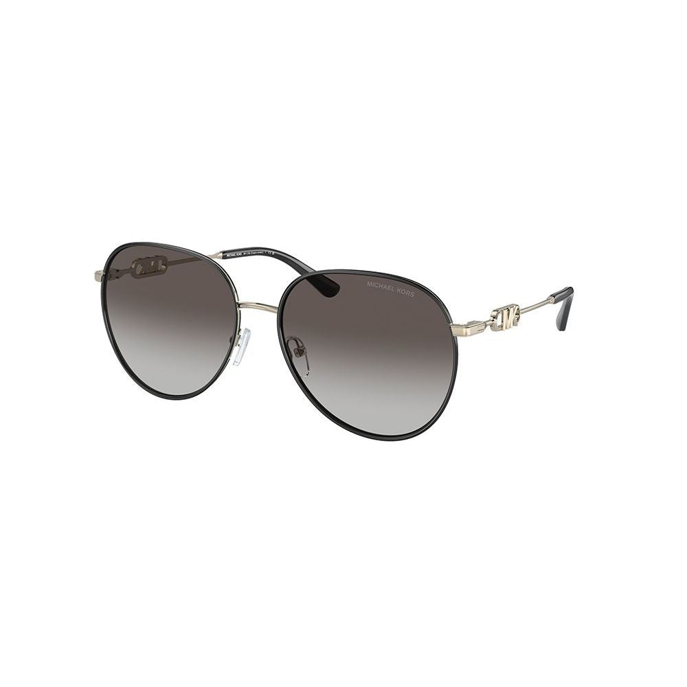 Golden Metal Sunglasses with 100% UV Protection
