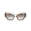 Beige Acetate Sunglasses