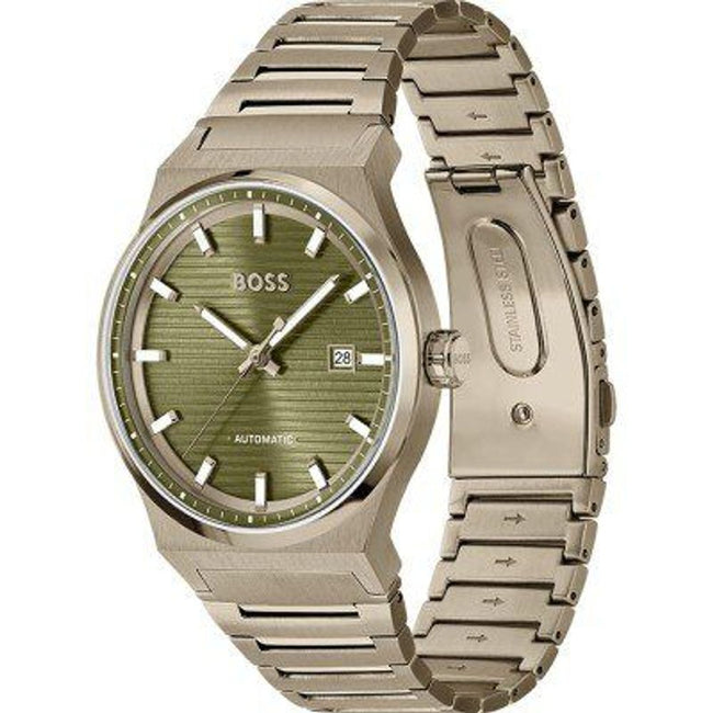 Gold Stainless Steel Dress Watch