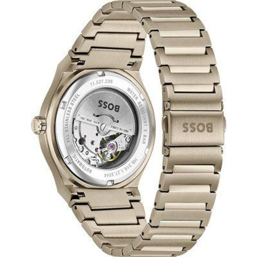 Gold Stainless Steel Dress Watch