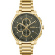 Gold Stainless Steel Dress Watch