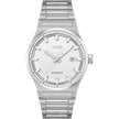 Gray Stainless Steel Dress Watch