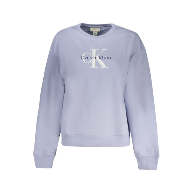 Purple Cotton Sweatshirt