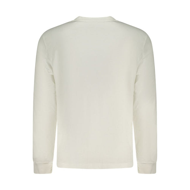 White Cotton Men T-Shirt