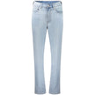 Blue Cotton Women Jeans