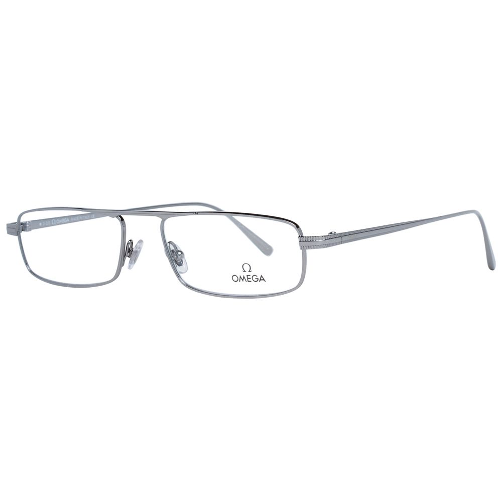 Grey Synthetic Glasses Frames with Metal Detail