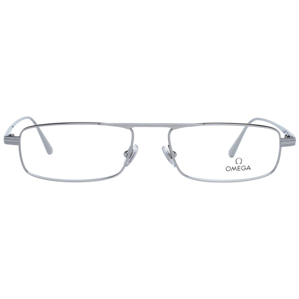 Grey Synthetic Glasses Frames with Metal Detail