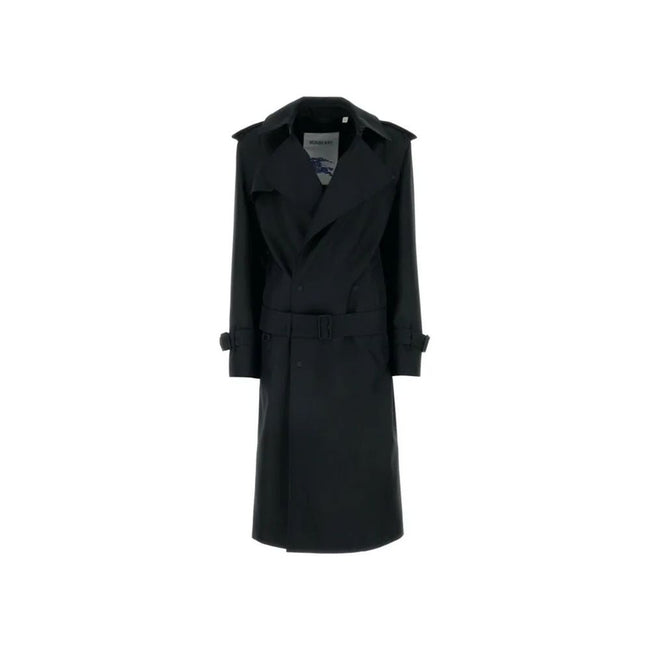 Black Polyester Coat