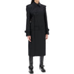Black Polyester Coat