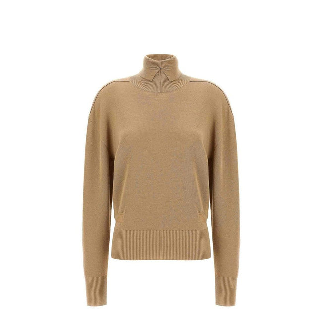 Beige Wool Sweatshirt