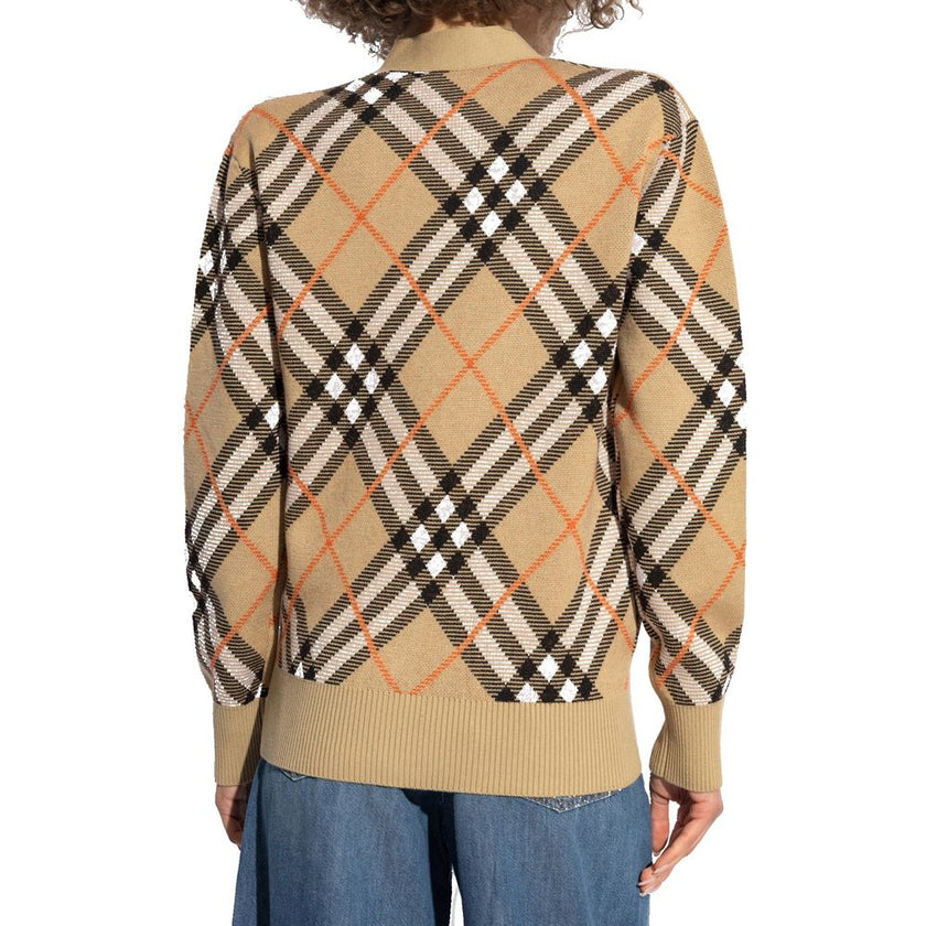 Brown Mohair Cardigan