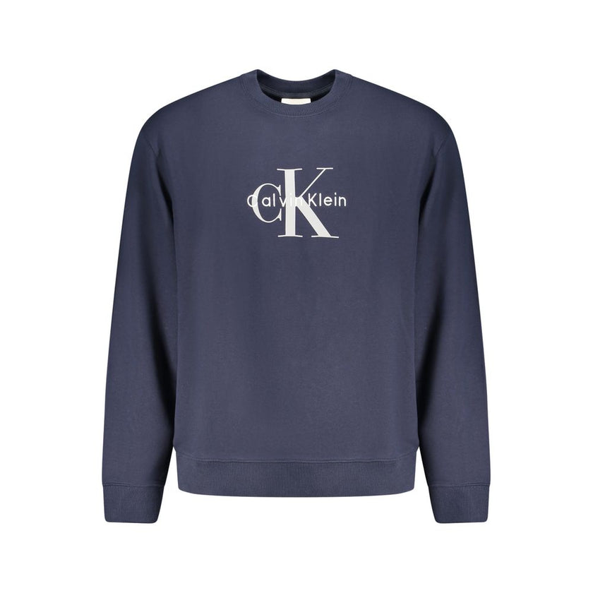 Blue Cotton Sweatshirt