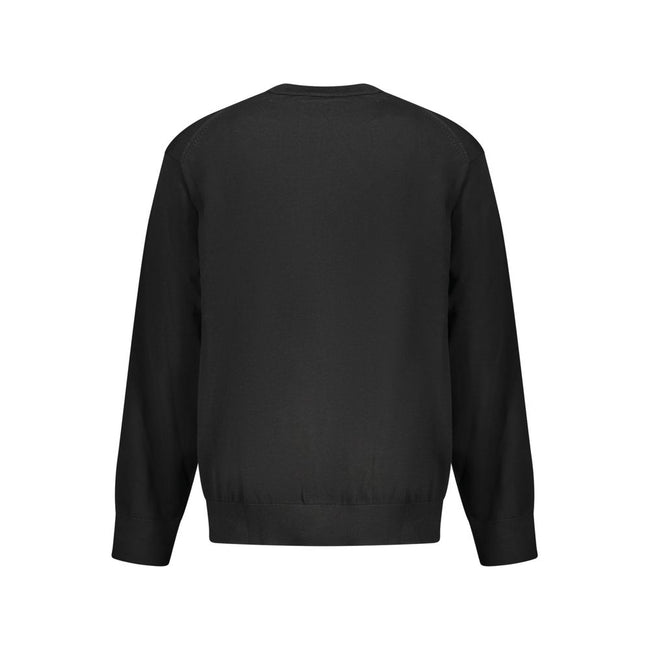 Black Cotton Sweater