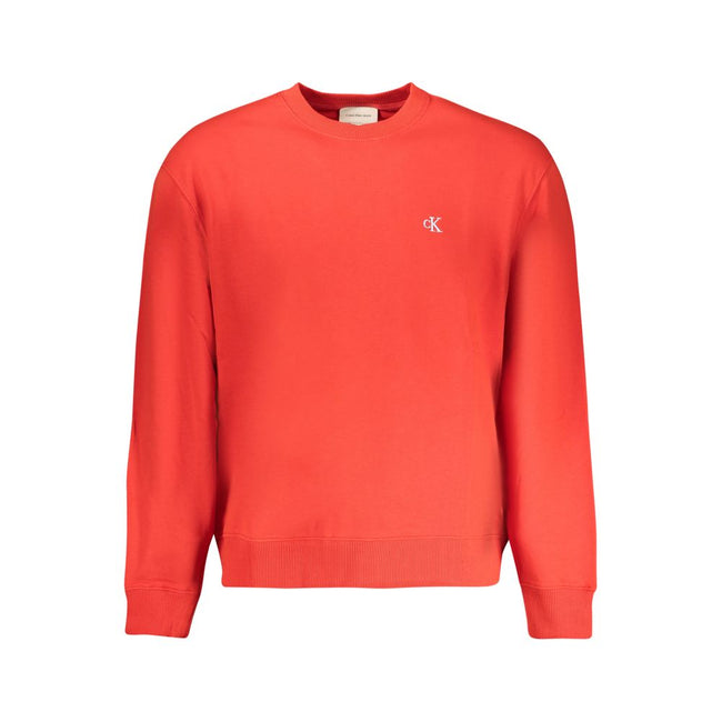 Red Cotton Sweatshirt