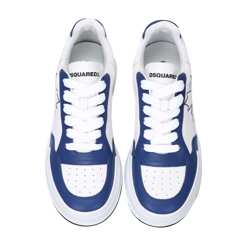 Blue Calfskin Sneaker