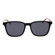 Black Stainless Steel Sunglasses