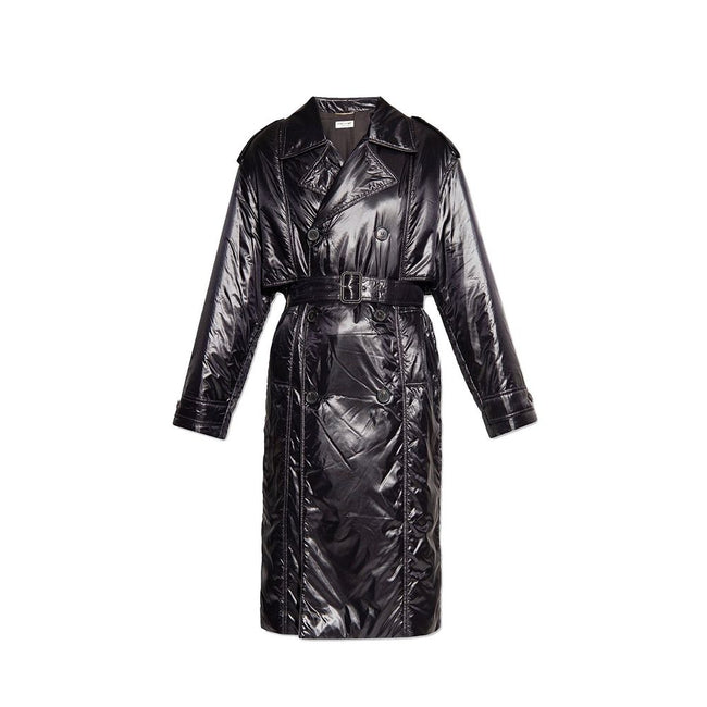 Black Polyamide Coat