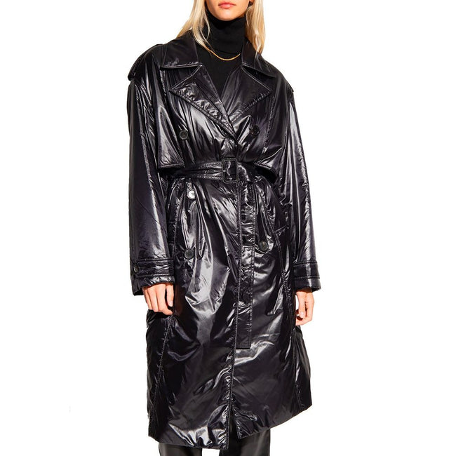 Black Polyamide Coat