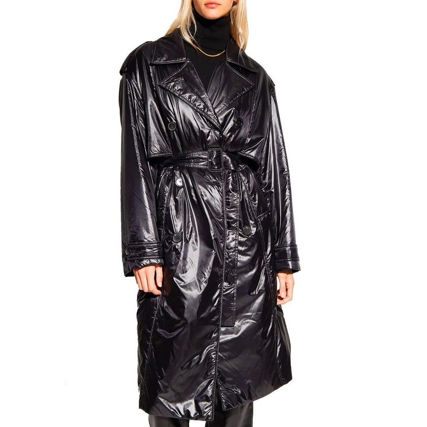 Black Polyamide Coat