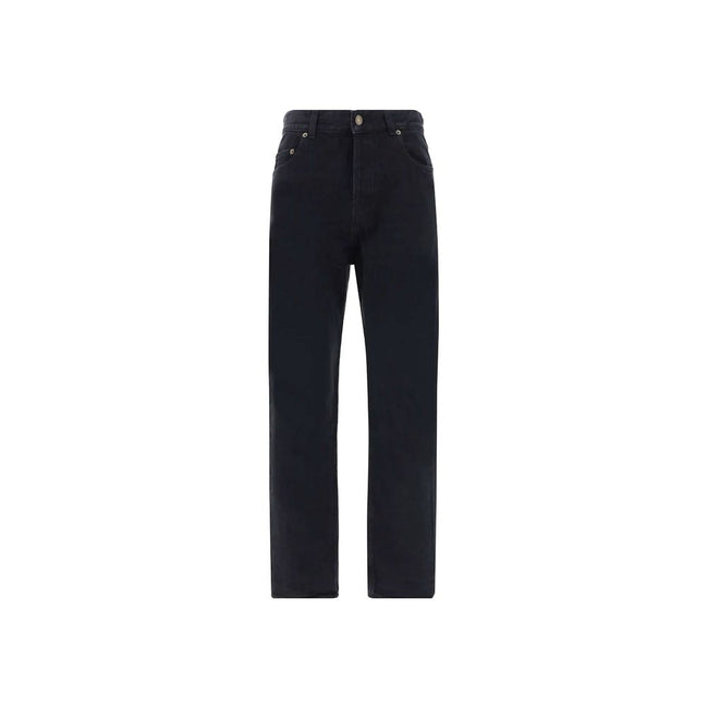 Black Cotton Jeans Denim