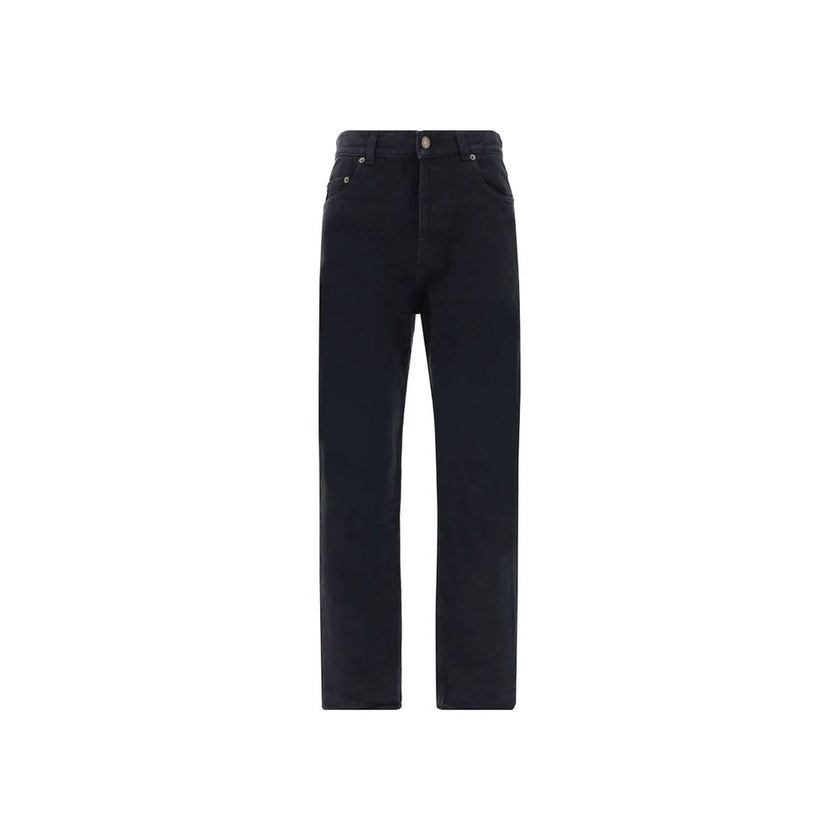 Black Cotton Jeans Denim