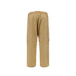 Beige Nylon Cargo Pants