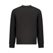 Black Cotton Men Sweater