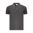 Black Cotton Polo Shirt