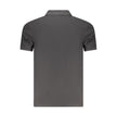 Black Cotton Polo Shirt