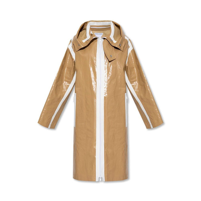 Brown Linen Coat