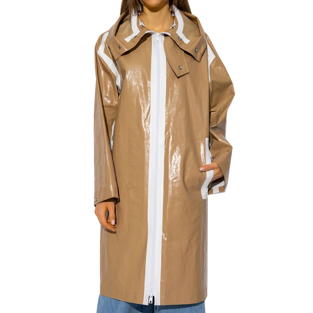 Brown Linen Coat