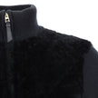 Black Lamb Fur Clothing