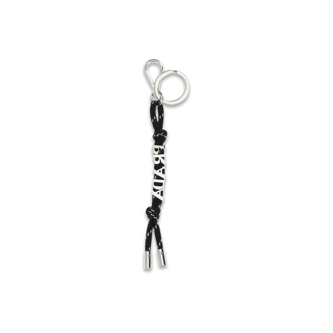 Black Recycled Polyamide Keychain