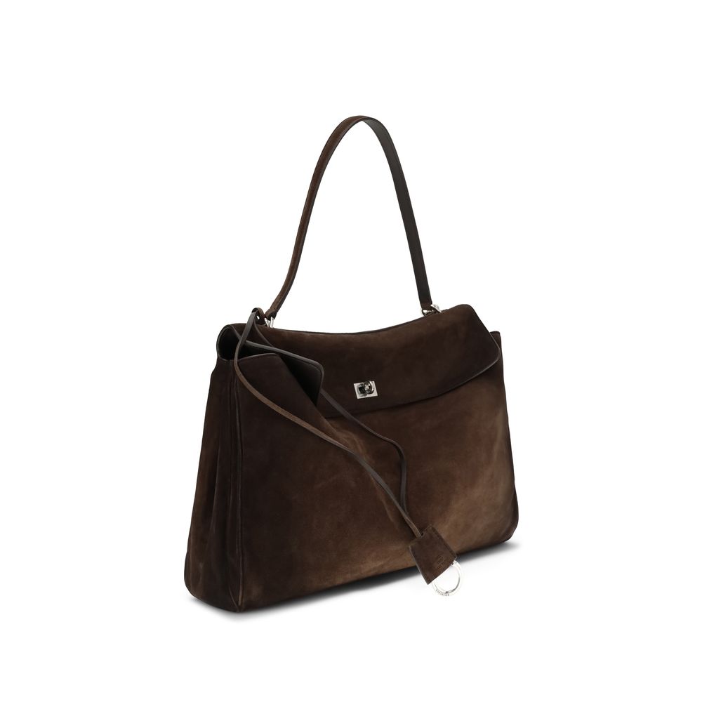 Brown Calf Leather Bos Taurus Shoulder Bag