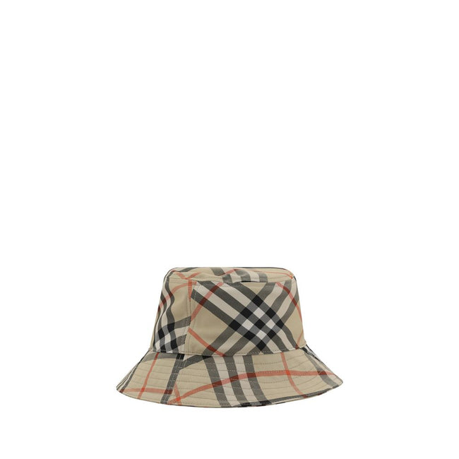 Brown Polyester Bucket Hat