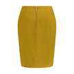 Yellow Viscose Skirt