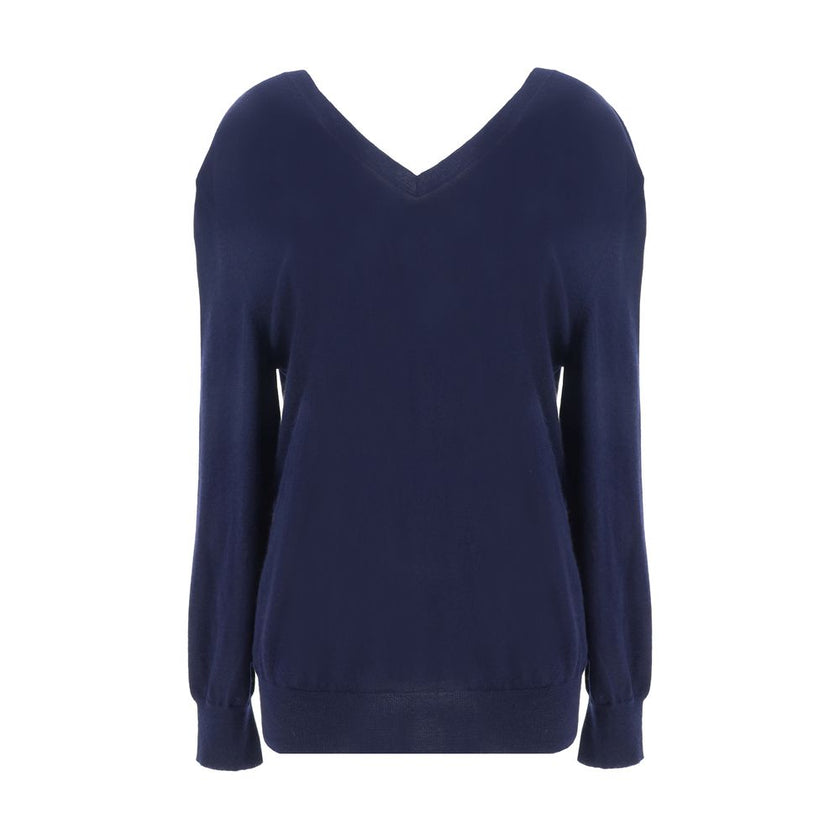 Blue Cashmere Cardigan