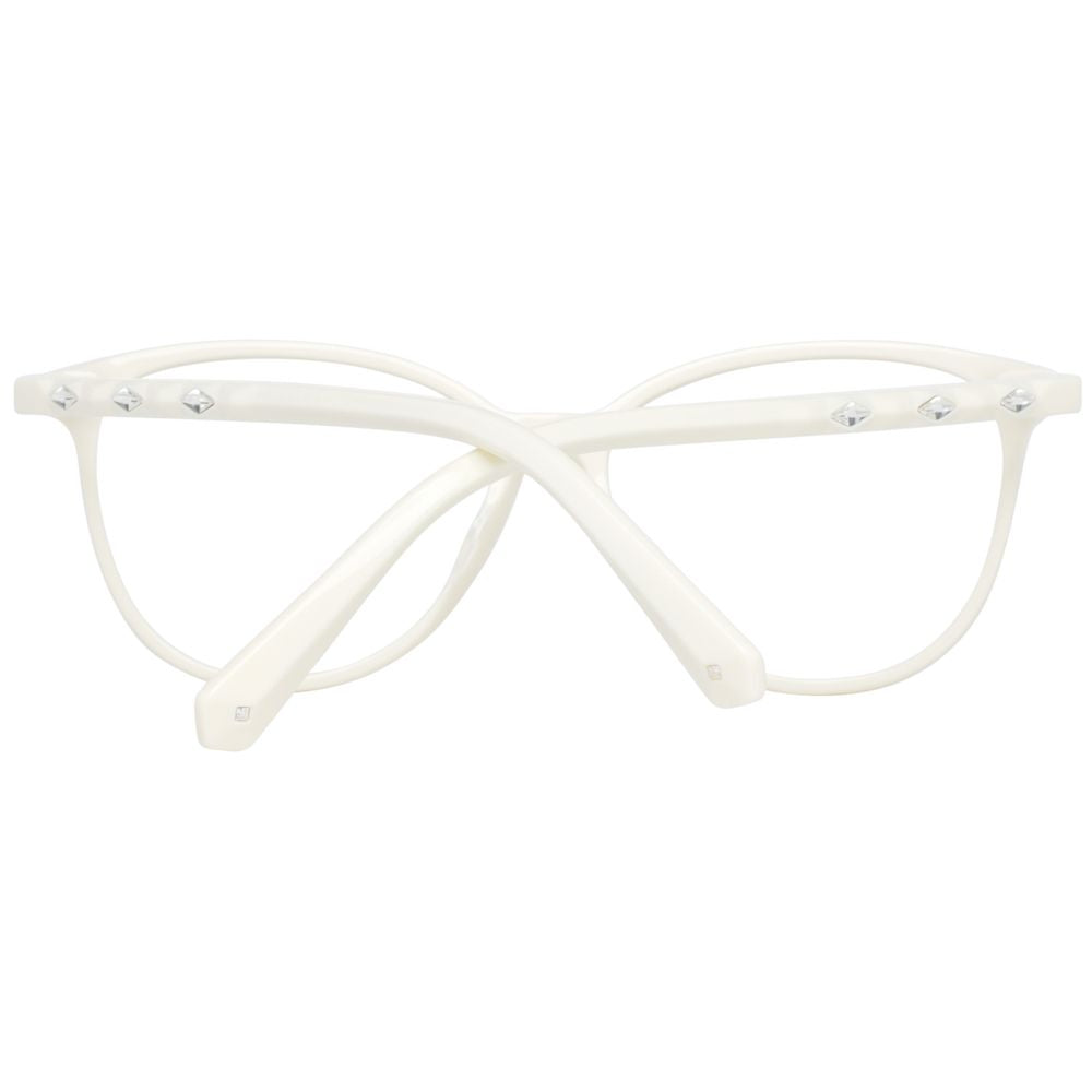 Cream Synthetic Full-Rim Women's Glasses