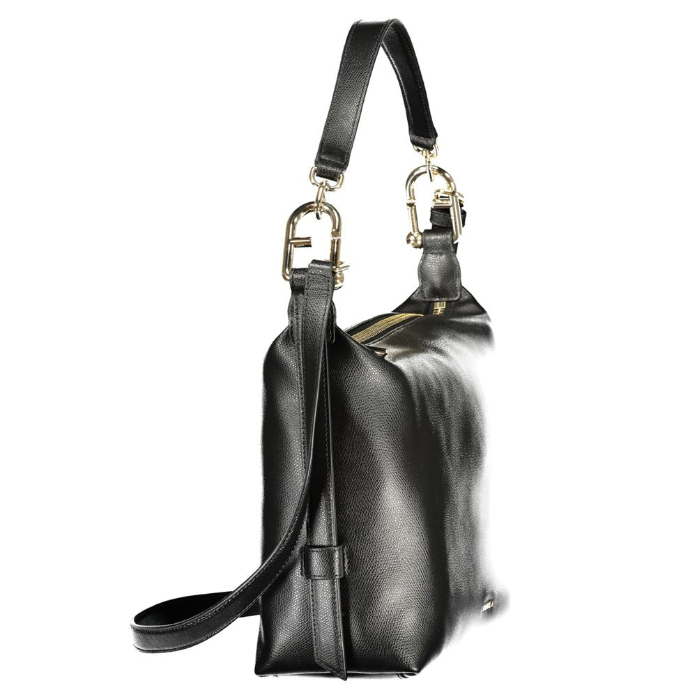 Furla Black B Tonie Leather Women Bag