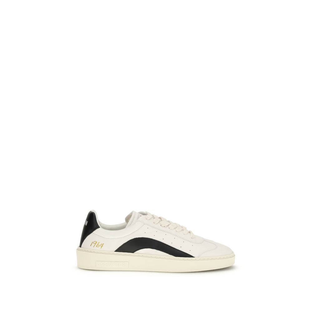 Multicolor Leather Low Top Sneakers