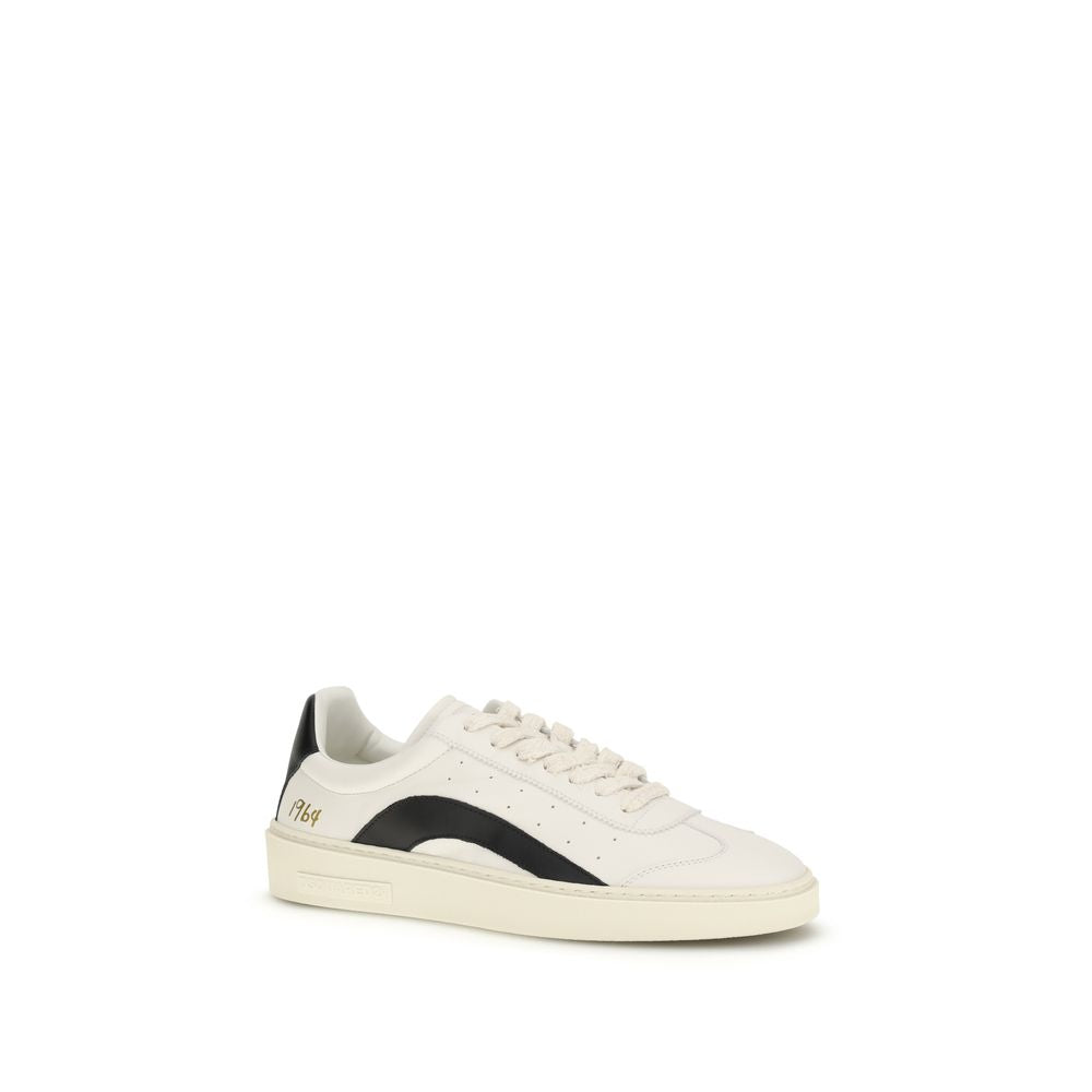 Multicolor Leather Low Top Sneakers