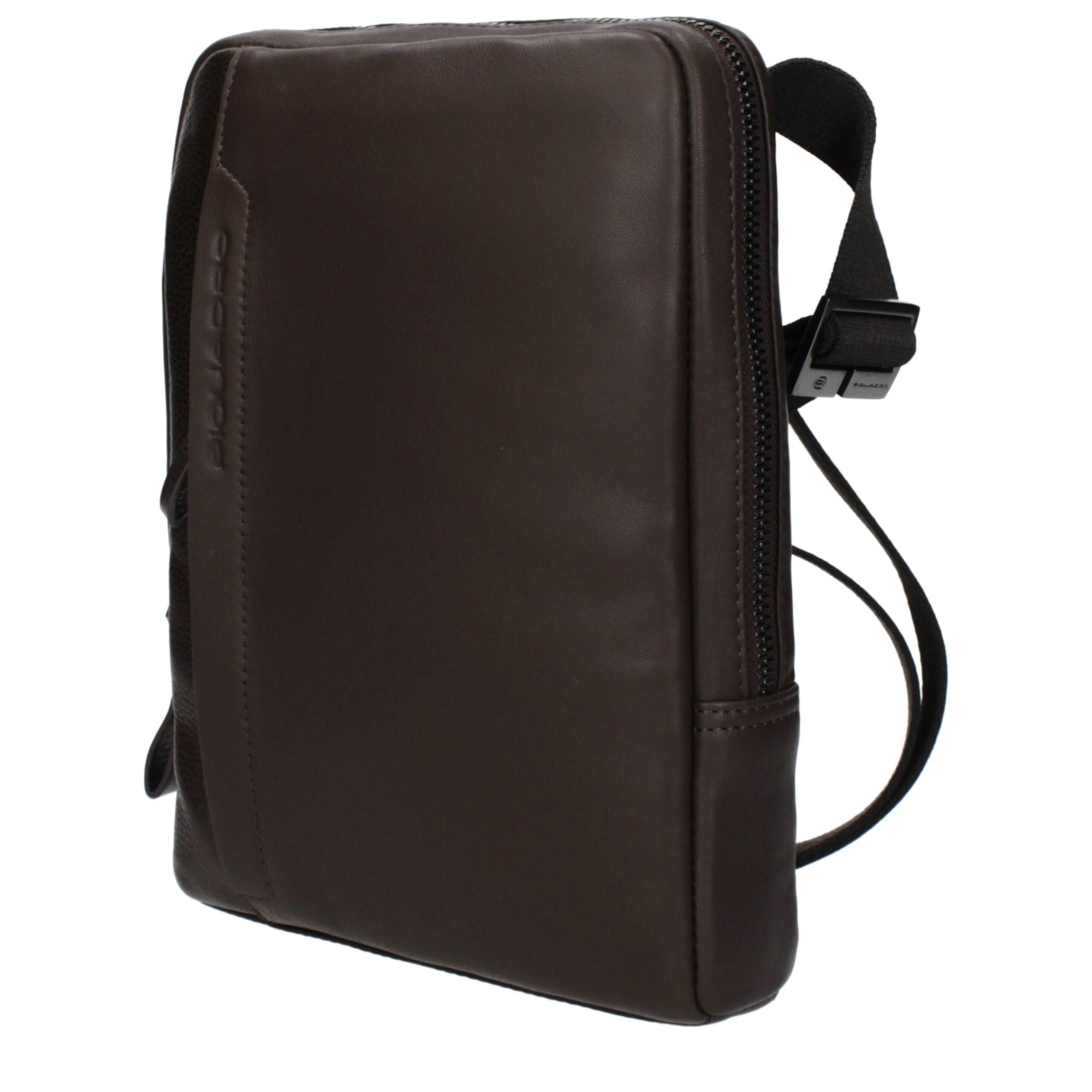 Brown Leather Crossbody Bag with Adjustable Strap