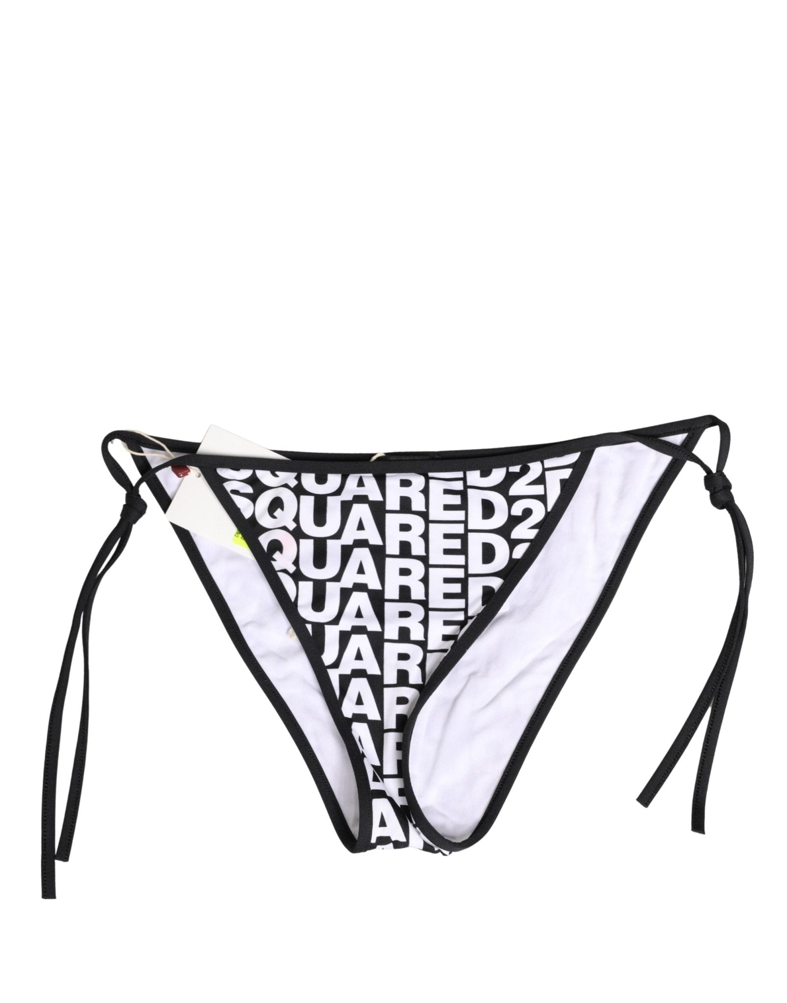 Multicolor Nylon Logo Print Bikini Bottom Swimwear - Dsquared² - Aulae